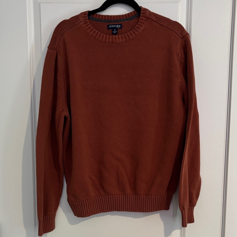 St. John's Bay Burnt Orange Crewneck Sweater